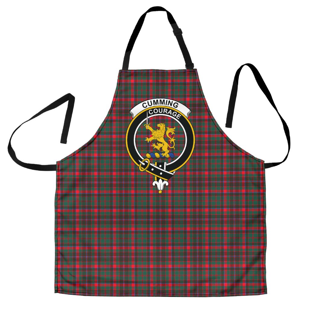 Cumming Hunting Modern Tartan Crest Apron