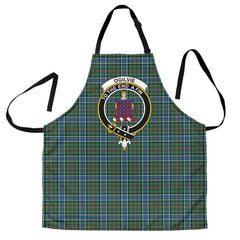 Ogilvie Hunting Ancient Tartan Crest Apron