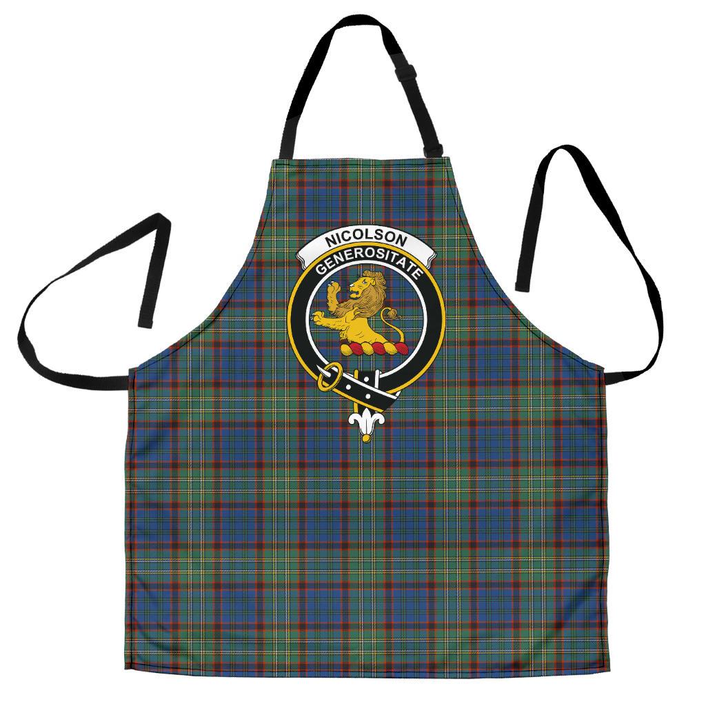 Nicolson Hunting Ancient Tartan Crest Apron