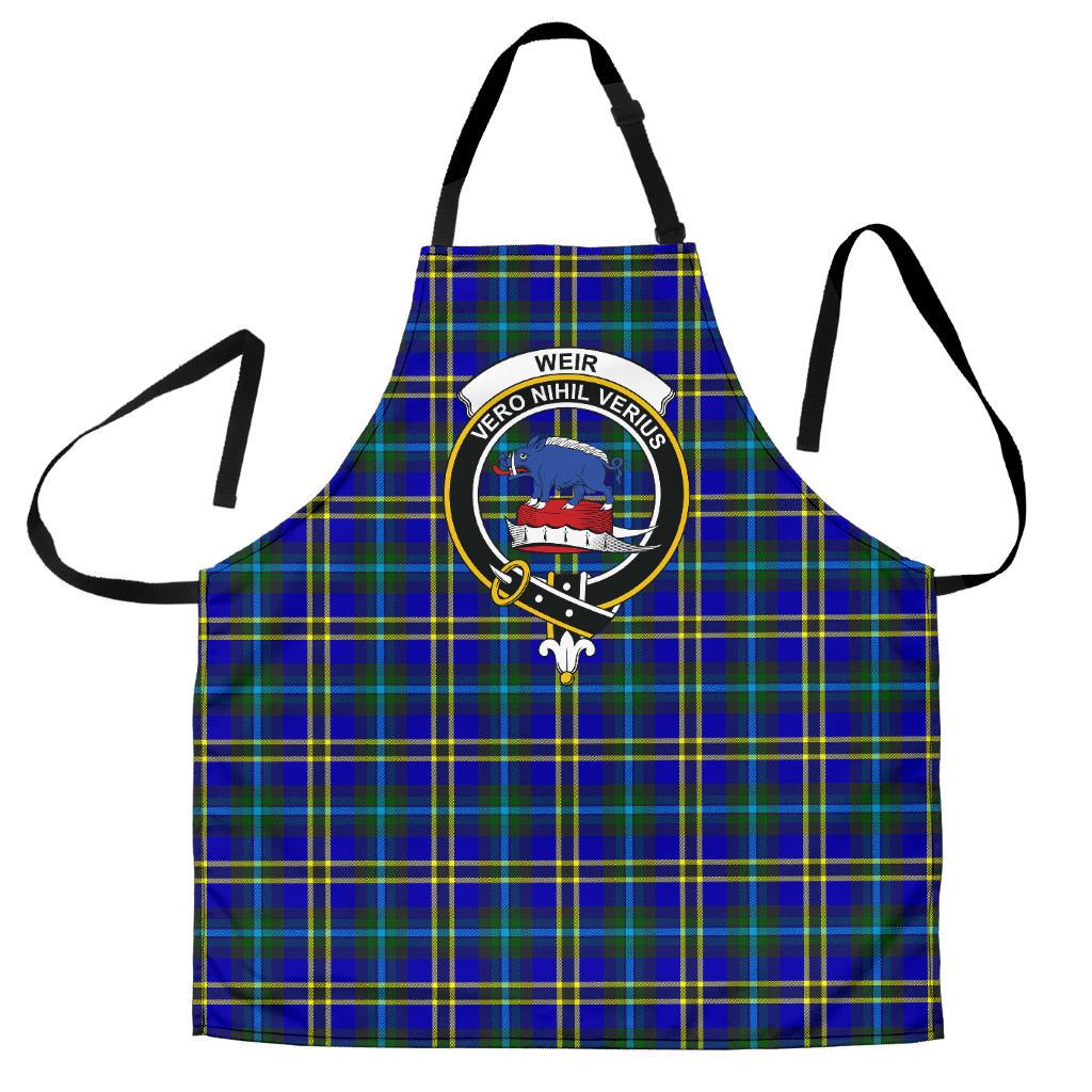 Weir Modern Tartan Crest Apron