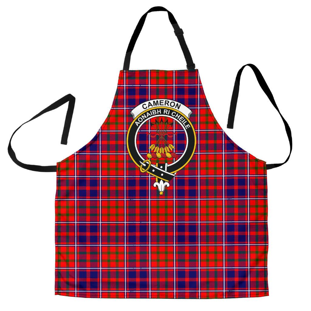 Cameron of Lochiel Modern Tartan Crest Apron