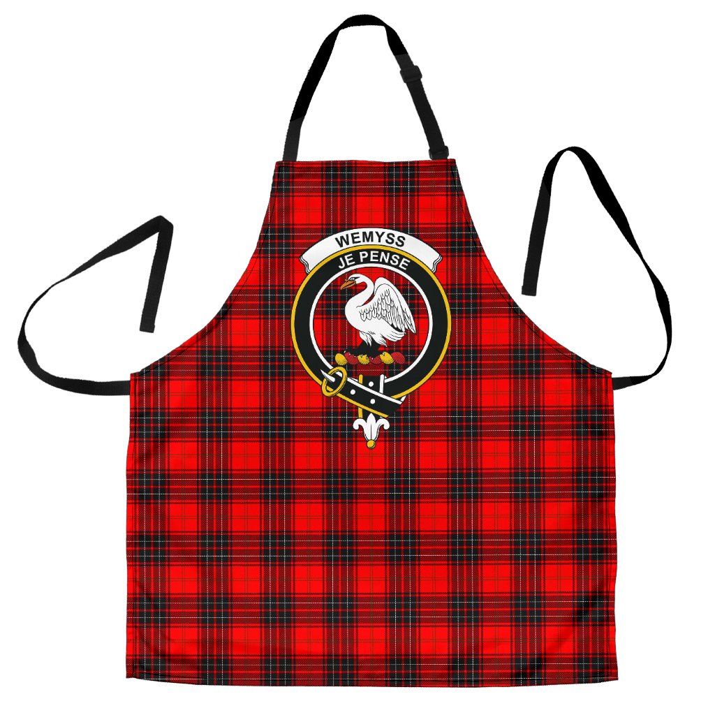 Wemyss Modern Tartan Crest Apron