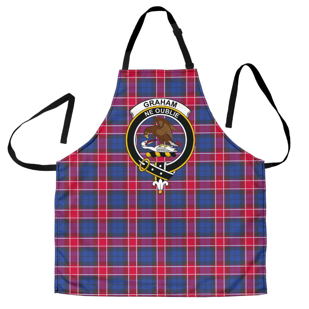 Graham of Menteith Red Tartan Crest Apron