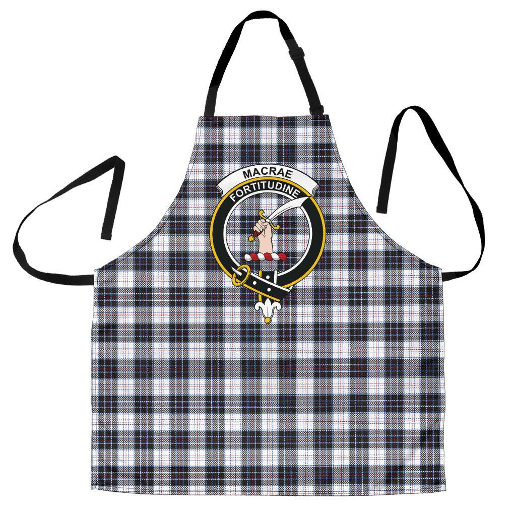 MacRae Dress Modern Tartan Crest Apron