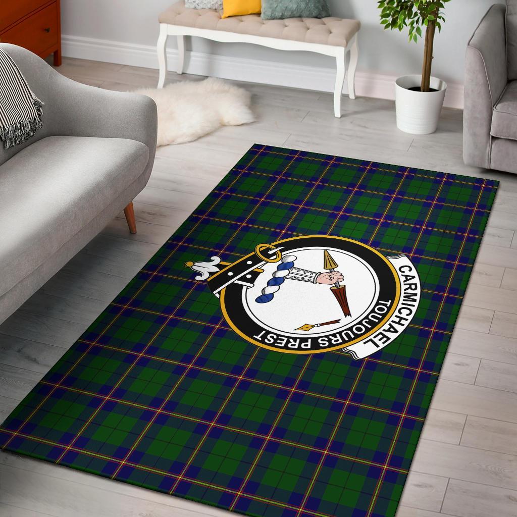 Carmichael Tartan Crest Area Rug