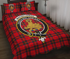 MacGillivray Modern Tartan Crest Quilt Bed Set