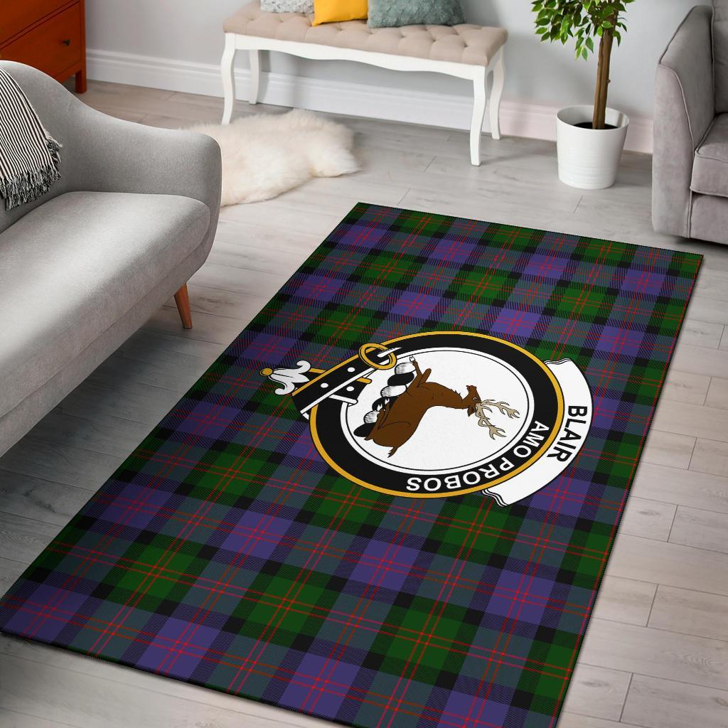 Blair Tartan Crest Area Rug