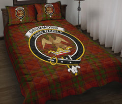 Drummond Tartan Crest Quilt Bed Set