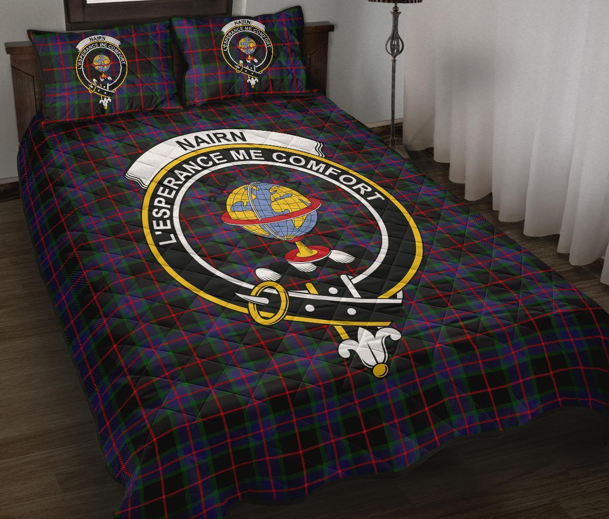 Nairn Tartan Crest Quilt Bed Set