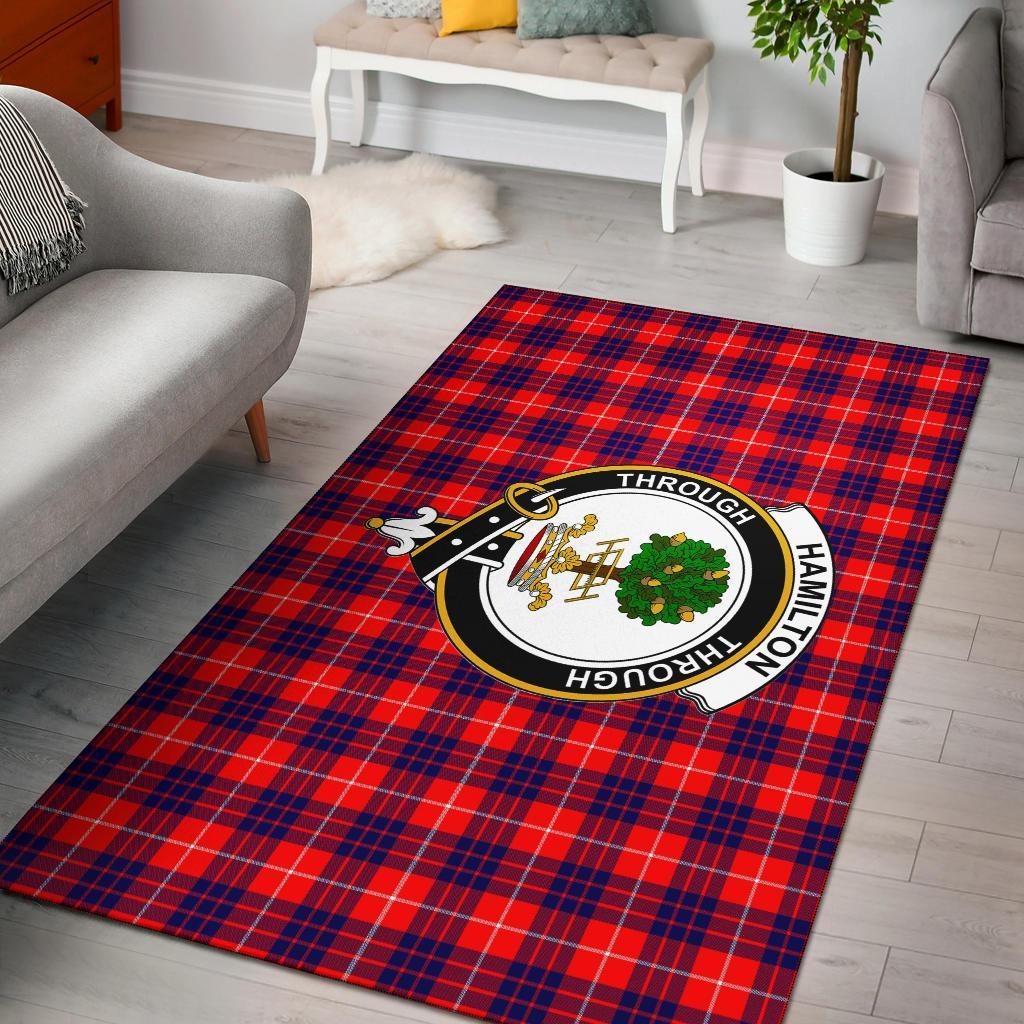 Hamilton Tartan Crest Area Rug