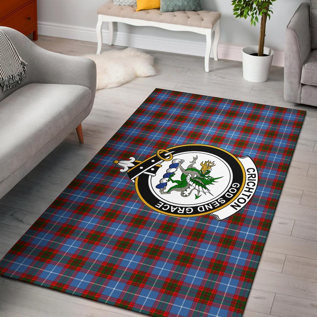 Crichton Tartan Crest Area Rug