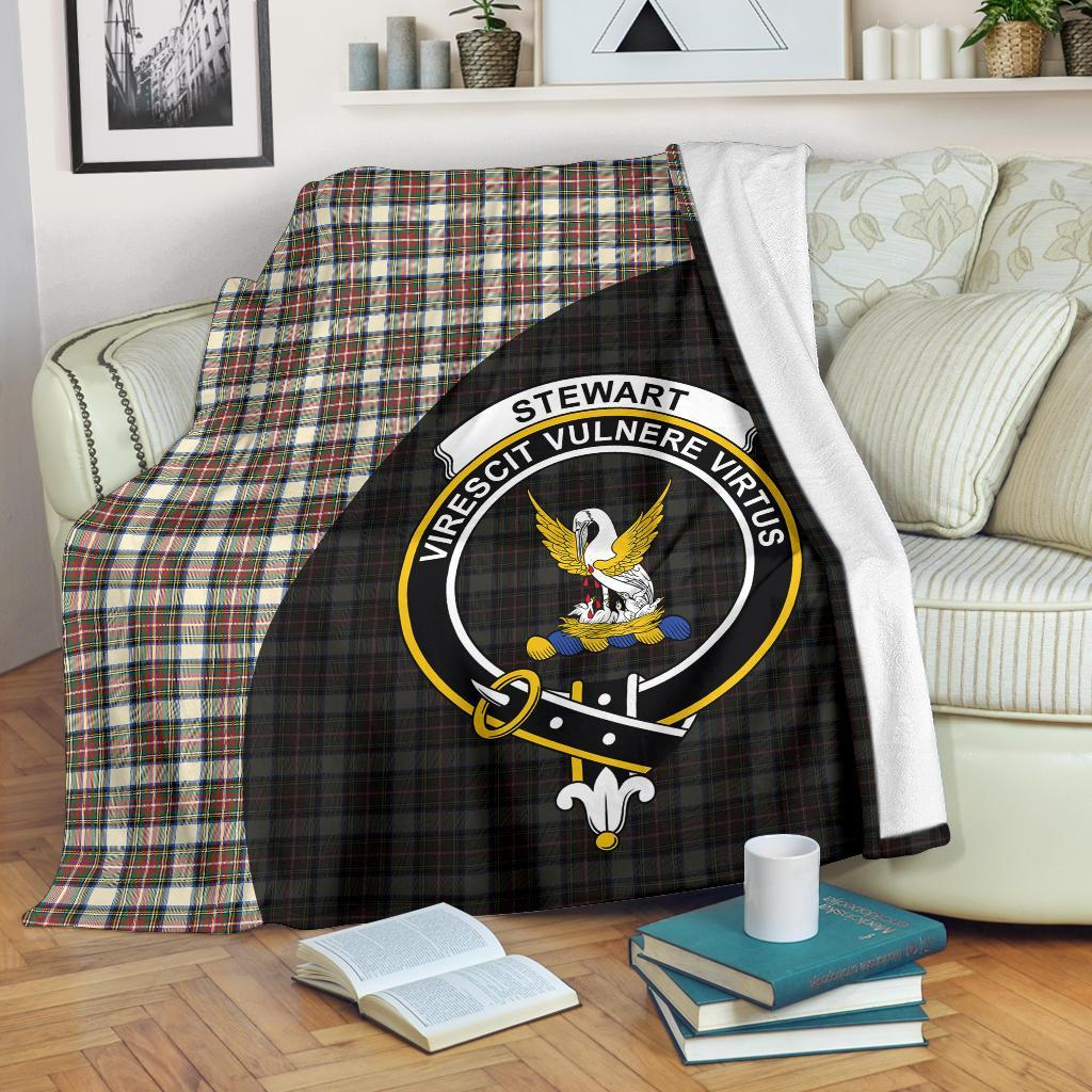 Stewart Dress Ancient Tartan Crest Blanket Wave Style