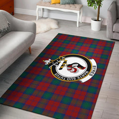 Byres Tartan Crest Area Rug