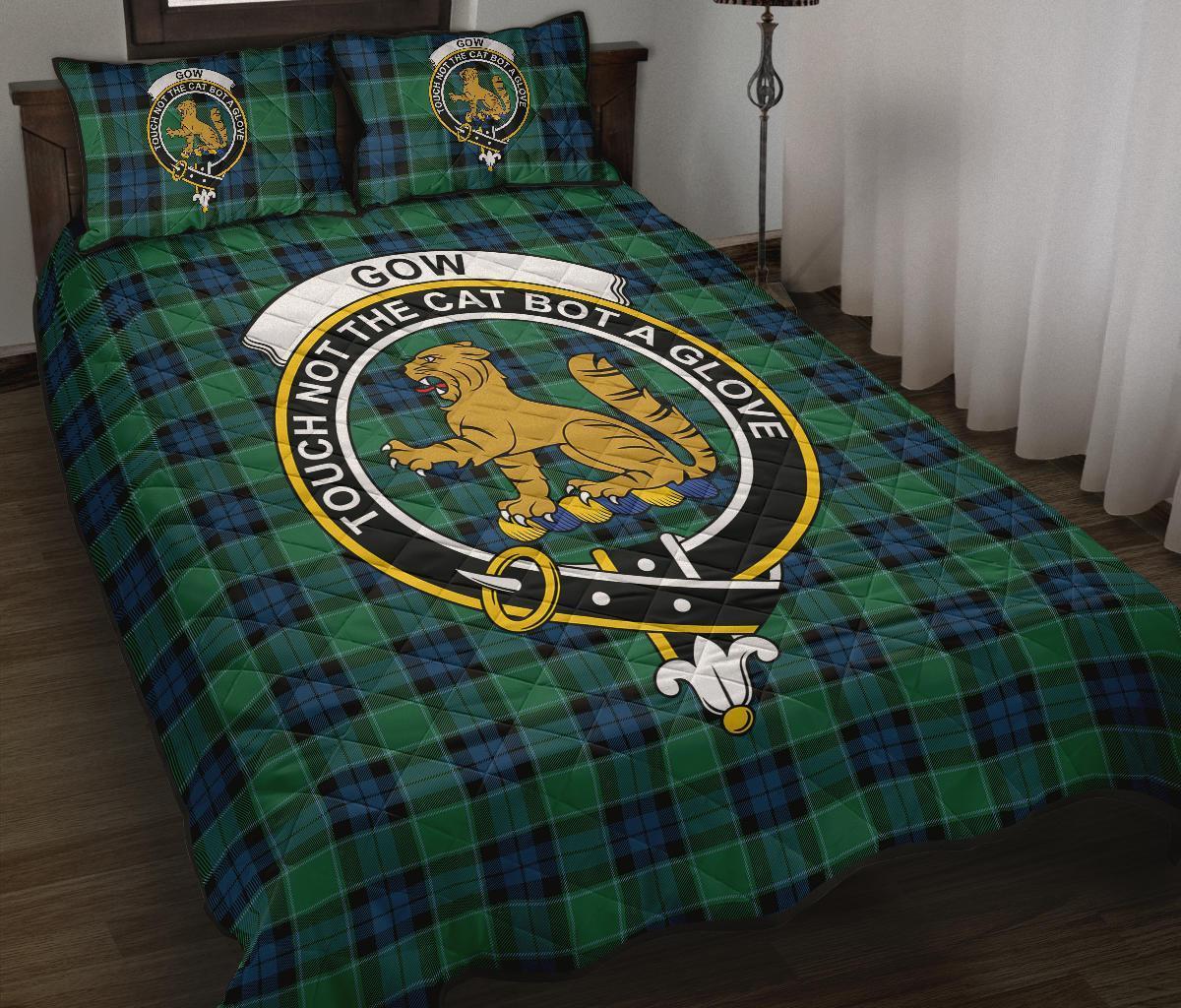 Graham of Menteith Ancient Tartan Crest Quilt Bed Set