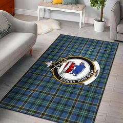 Weir Tartan Crest Area Rug