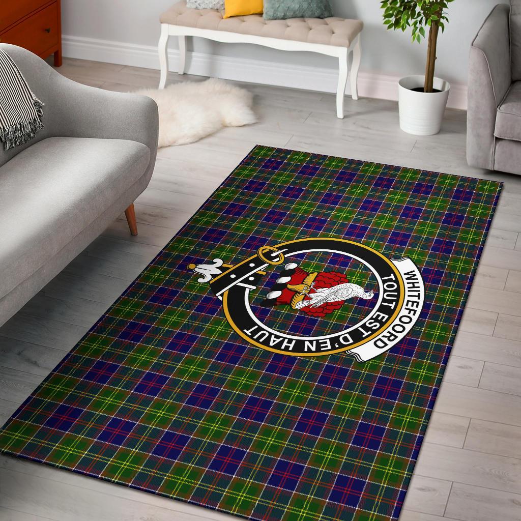 Whiteford Tartan Crest Area Rug