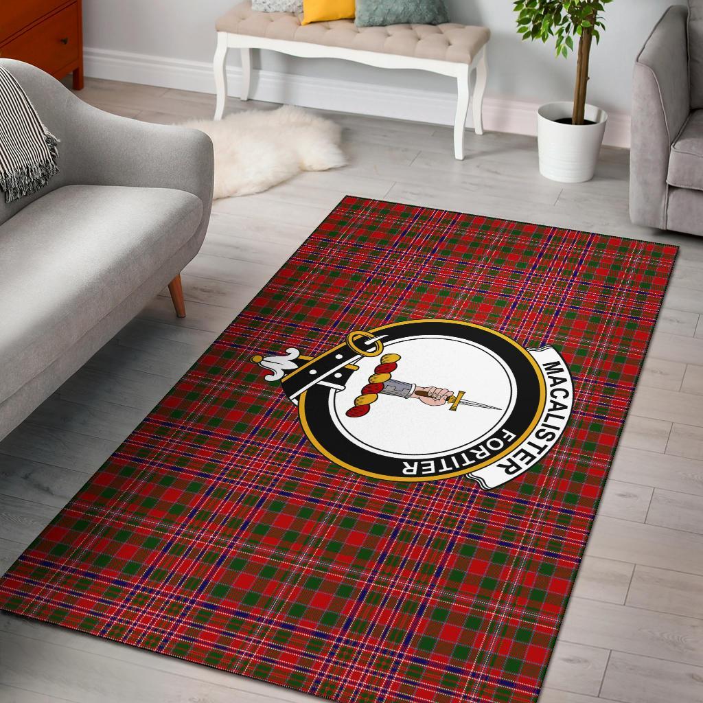 Macalister Tartan Crest Area Rug