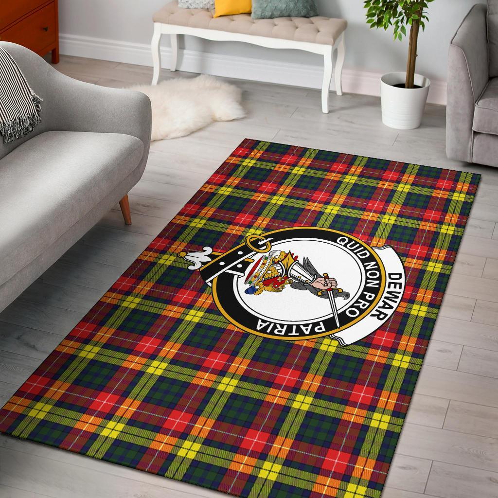 Dewar Tartan Crest Area Rug