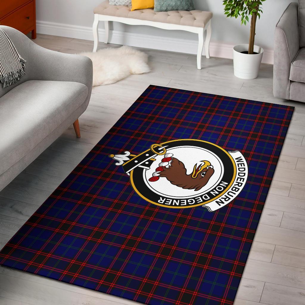 Wedderburn Tartan Crest Area Rug