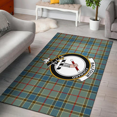 Balfour Tartan Crest Area Rug