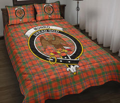 Munro Ancient Tartan Crest Quilt Bed Set