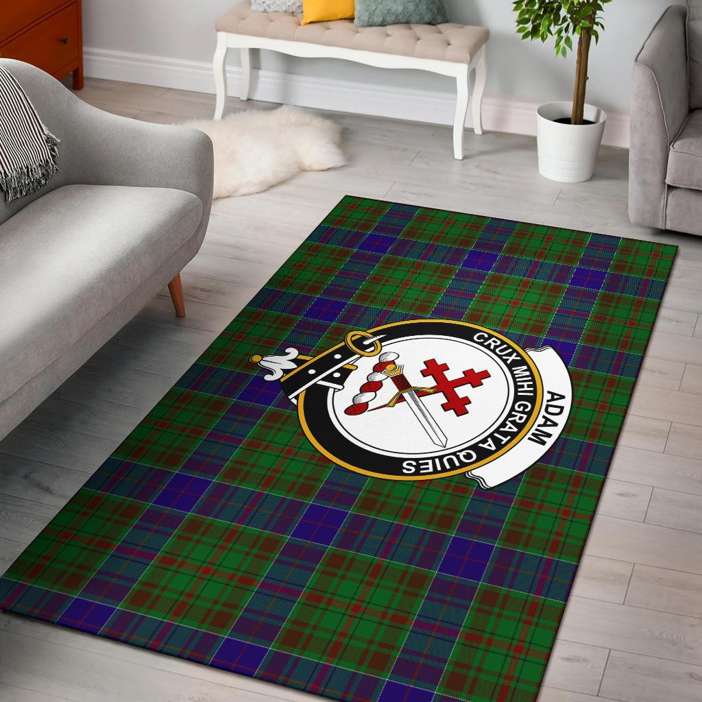 Adam Tartan Crest Area Rug