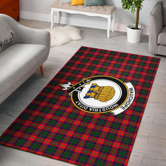 Wauchope (Or Waugh) Tartan Crest Area Rug