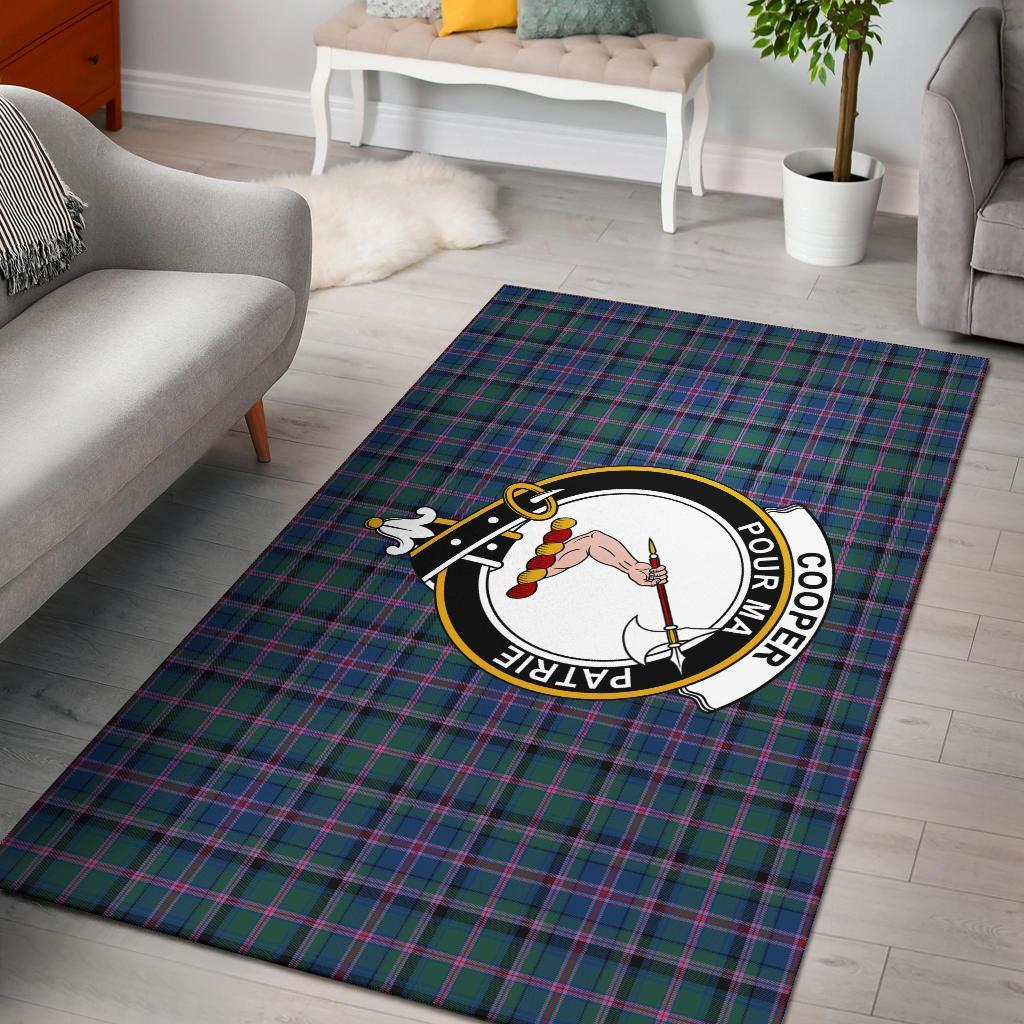 Cooper Tartan Crest Area Rug