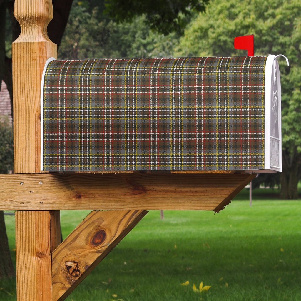 Scott Green Weathered Tartan Mailbox