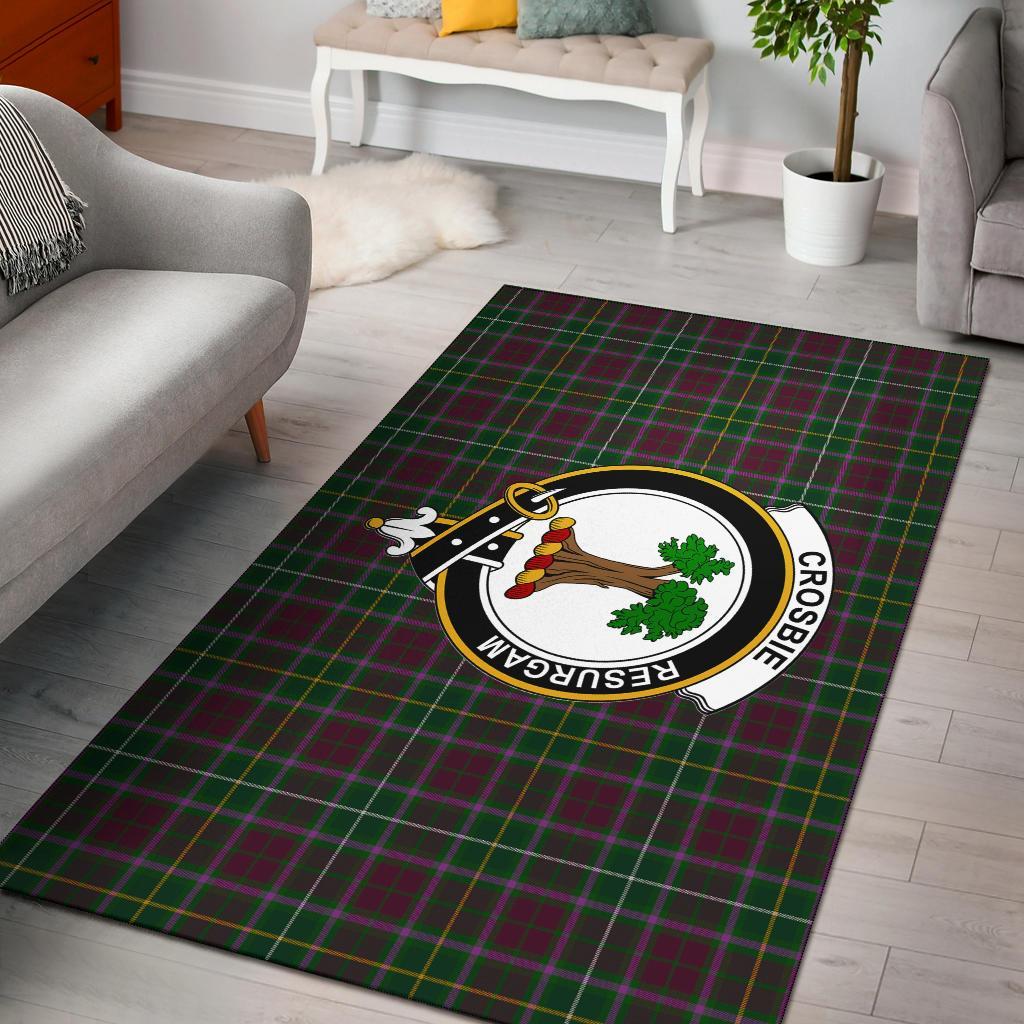 Crosbie Tartan Crest Area Rug