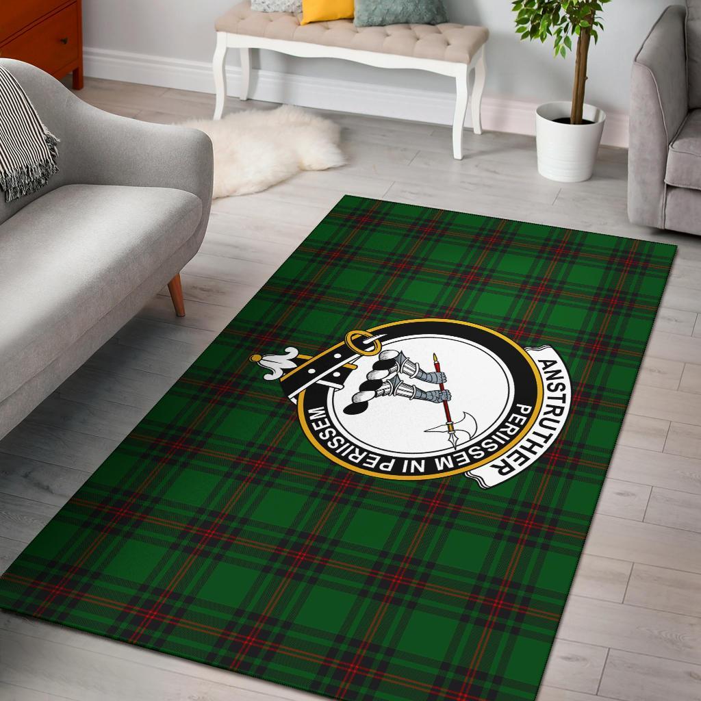 Anstruther Tartan Crest Area Rug