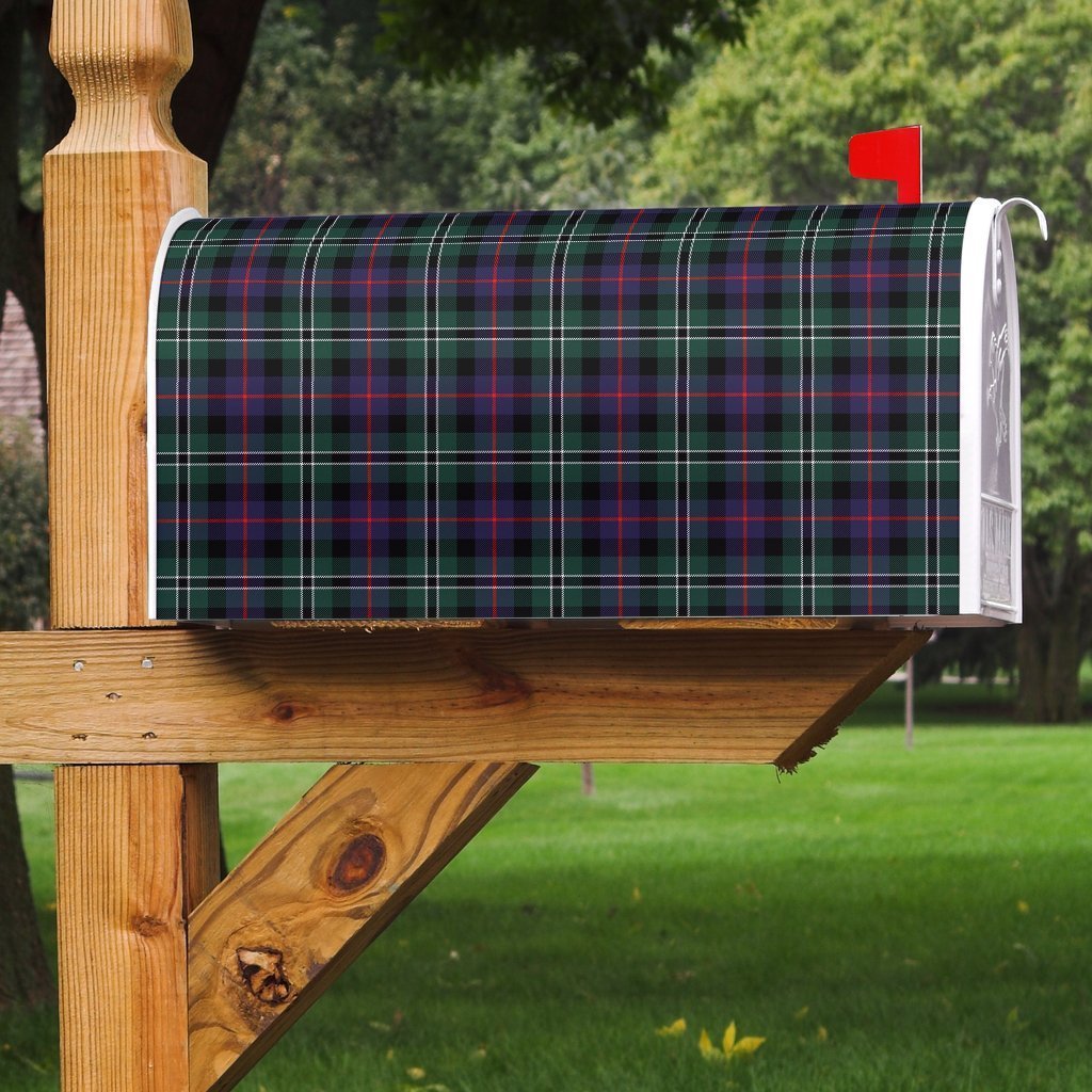 Rose Hunting Modern Tartan Mailbox