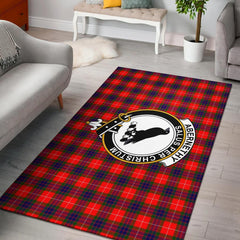 Abernethy Tartan Crest Area Rug