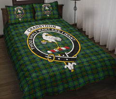 Cranstoun Tartan Crest Quilt Bed Set