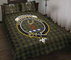 Davidson Tulloch Dress Tartan Crest Quilt Bed Set