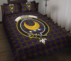 Durie Tartan Crest Quilt Bed Set