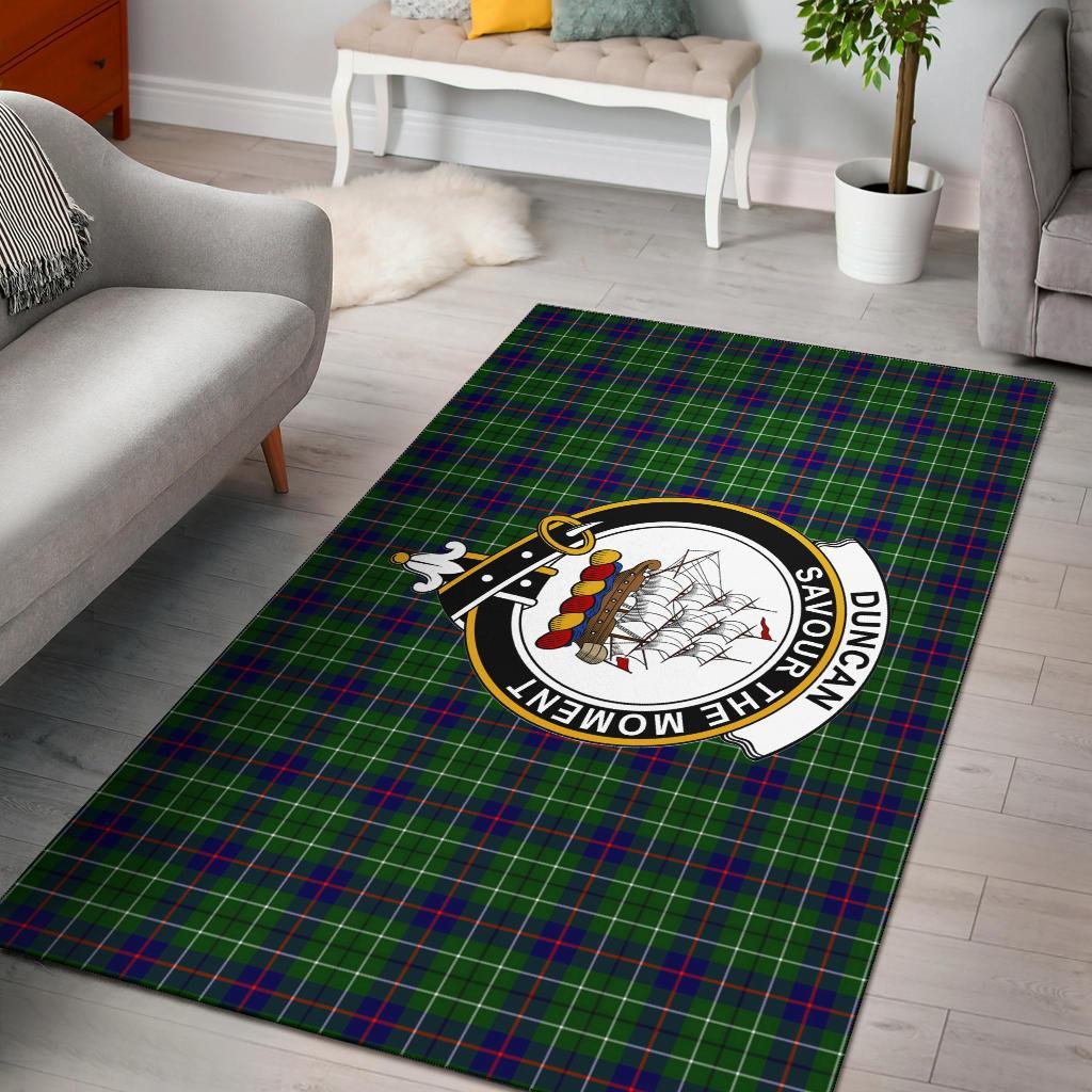 Duncan Tartan Crest Area Rug