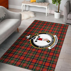 Dennistoun Tartan Crest Area Rug