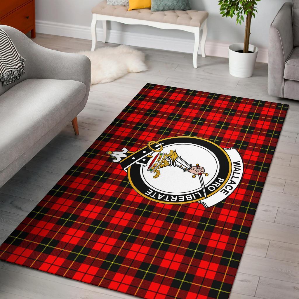 Wallace Tartan Crest Area Rug