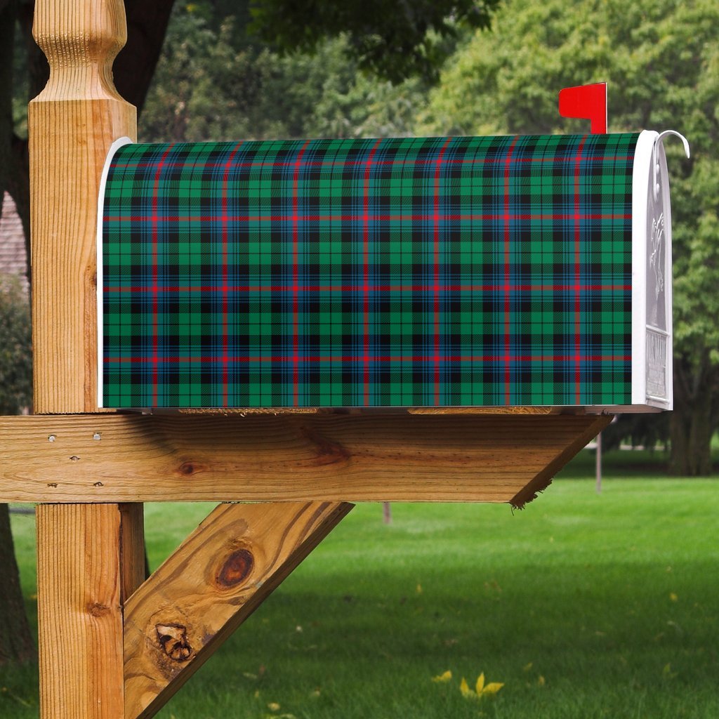 Urquhart Broad Red Ancient Tartan Mailbox