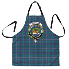 Douglas Modern Tartan Crest Apron