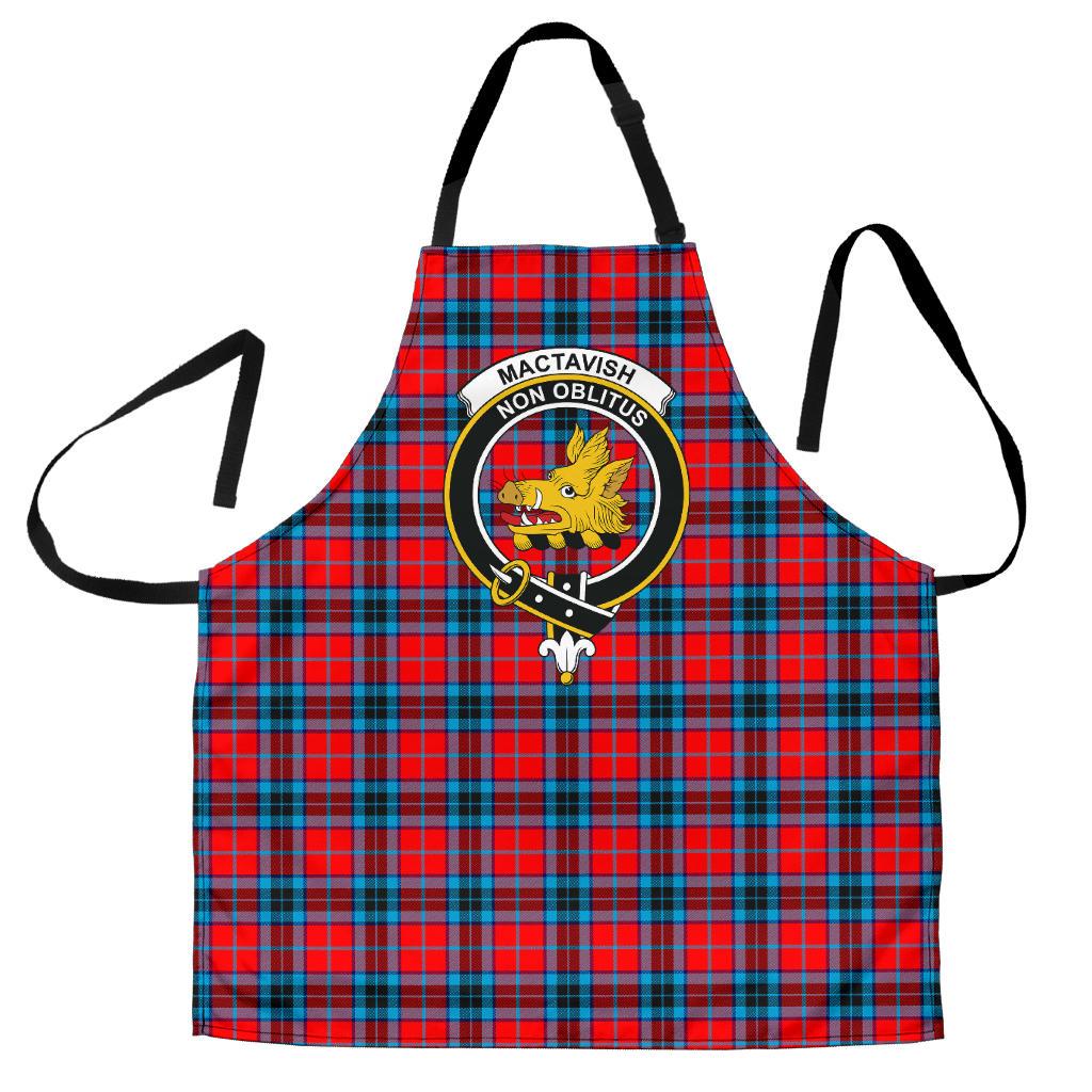 MacTavish Modern Tartan Crest Apron