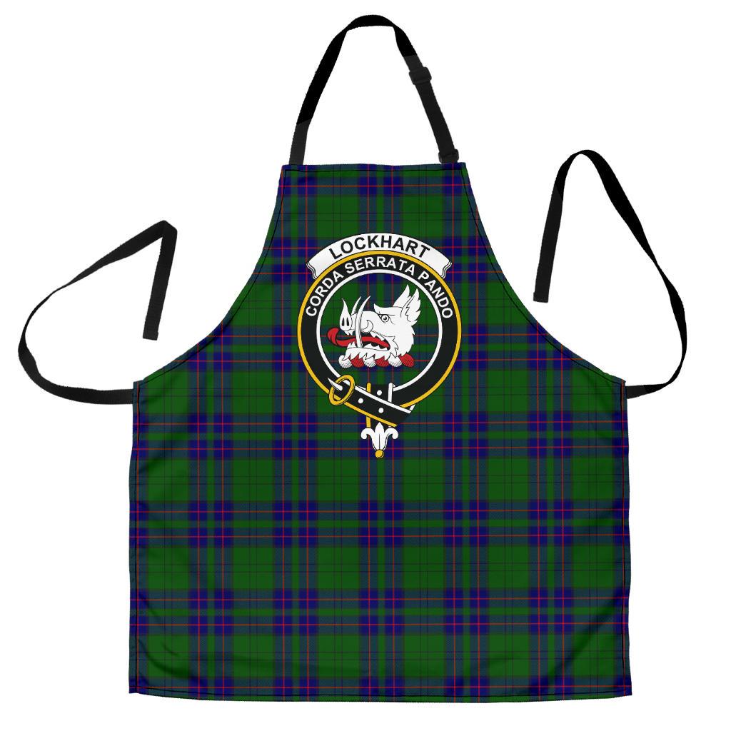 Lockhart Modern Tartan Crest Apron