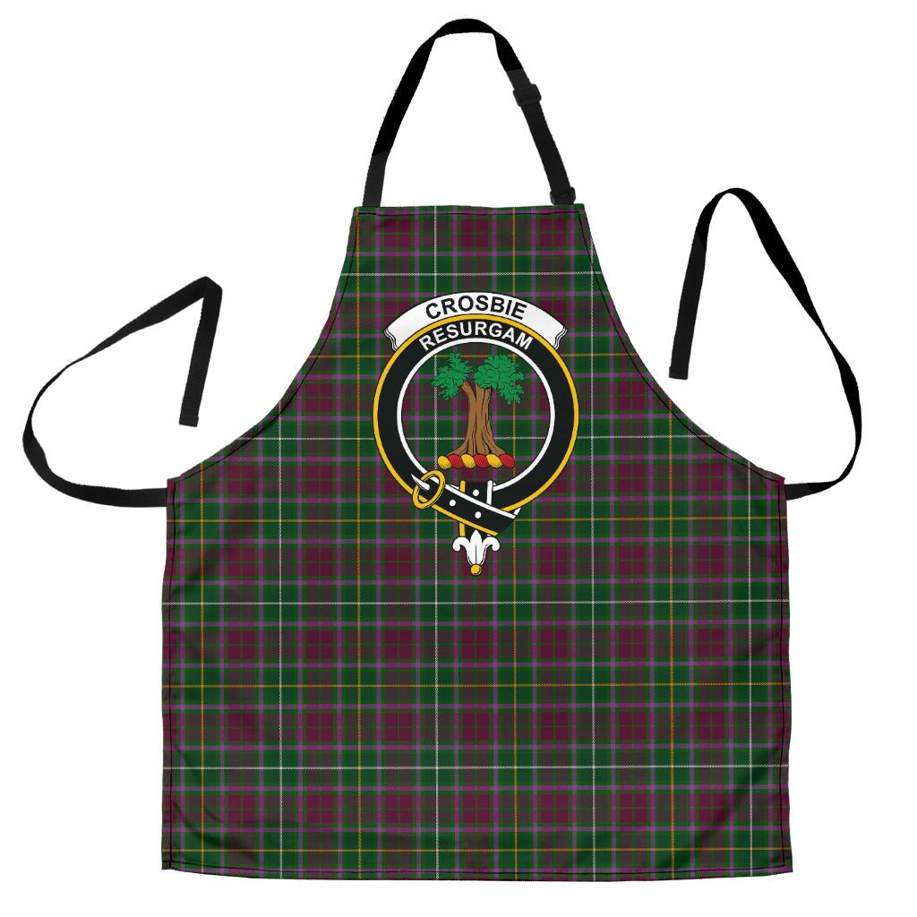 Crosbie Tartan Crest Apron