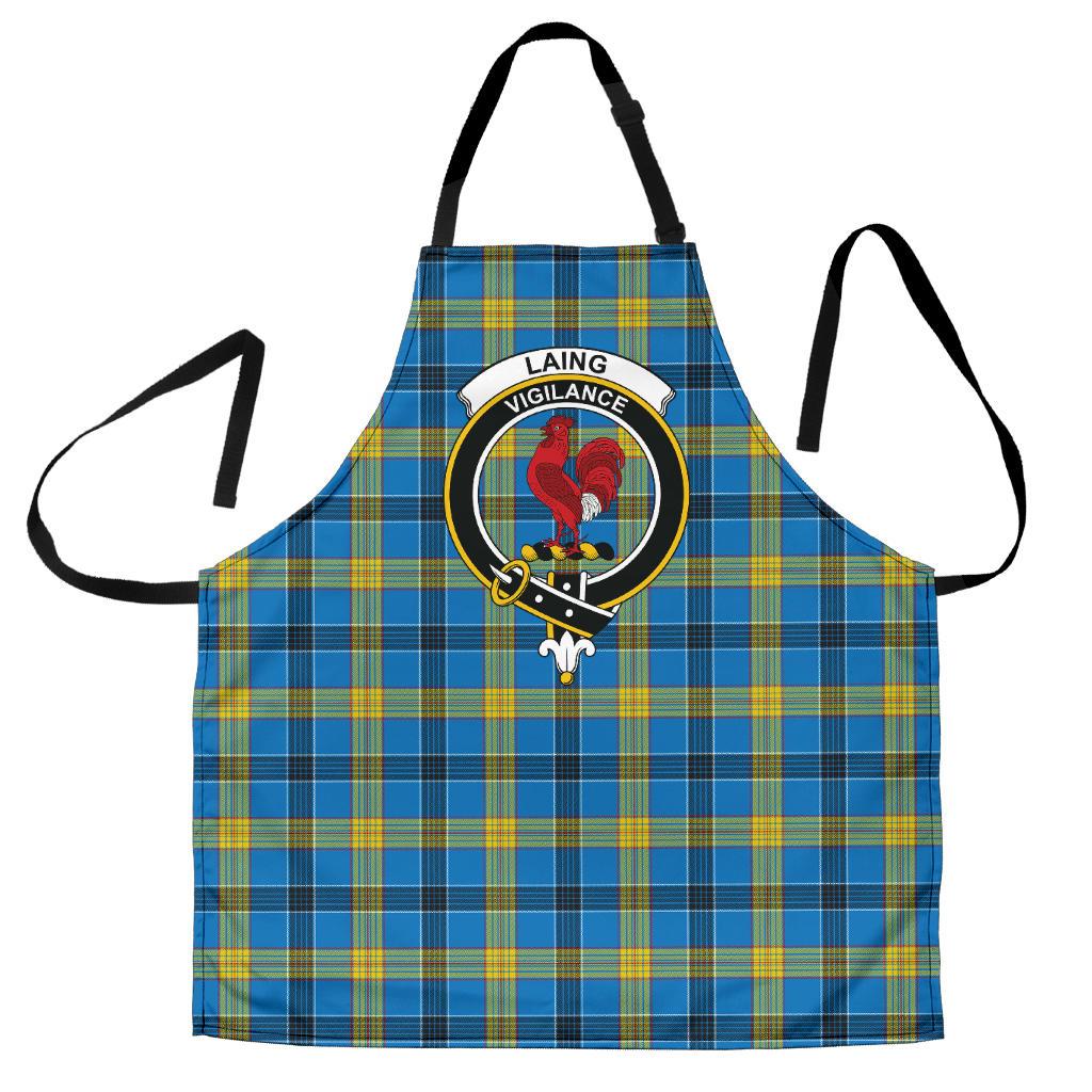 Laing Tartan Crest Apron