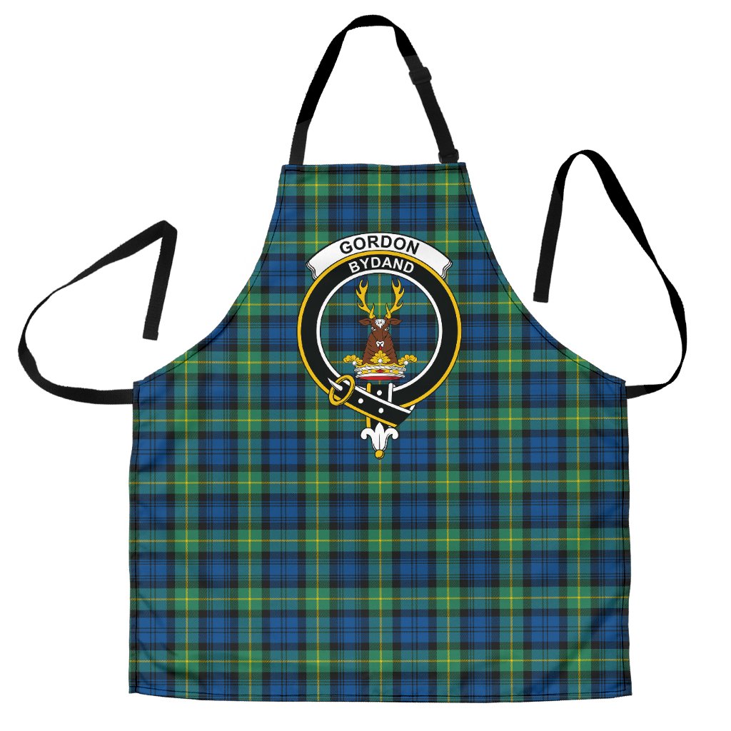 Gordon Ancient Tartan Crest Apron