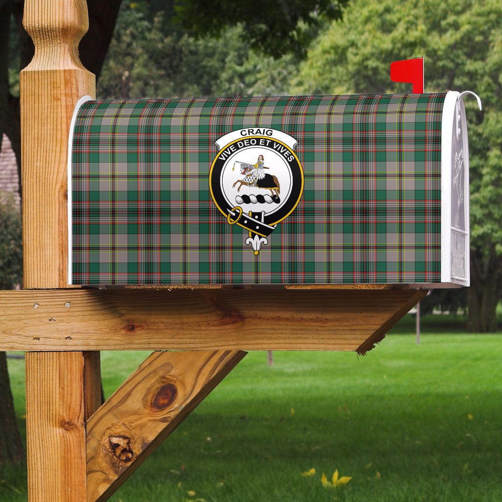 Craig Ancient Tartan Crest Mailbox - SP