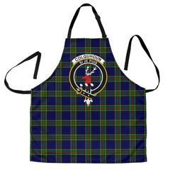 Colquhoun Modern Tartan Crest Apron