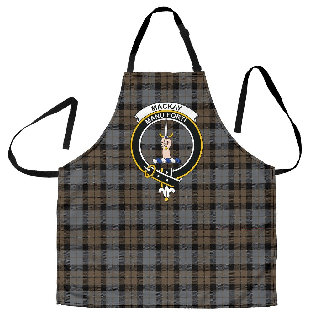 MacKay Weathered Tartan Crest Apron