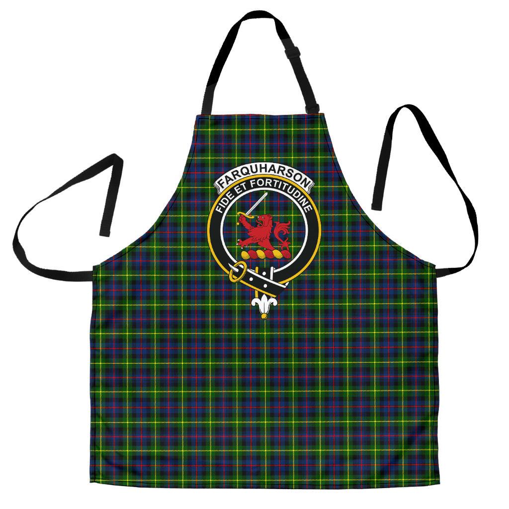 Farquharson Modern Tartan Crest Apron